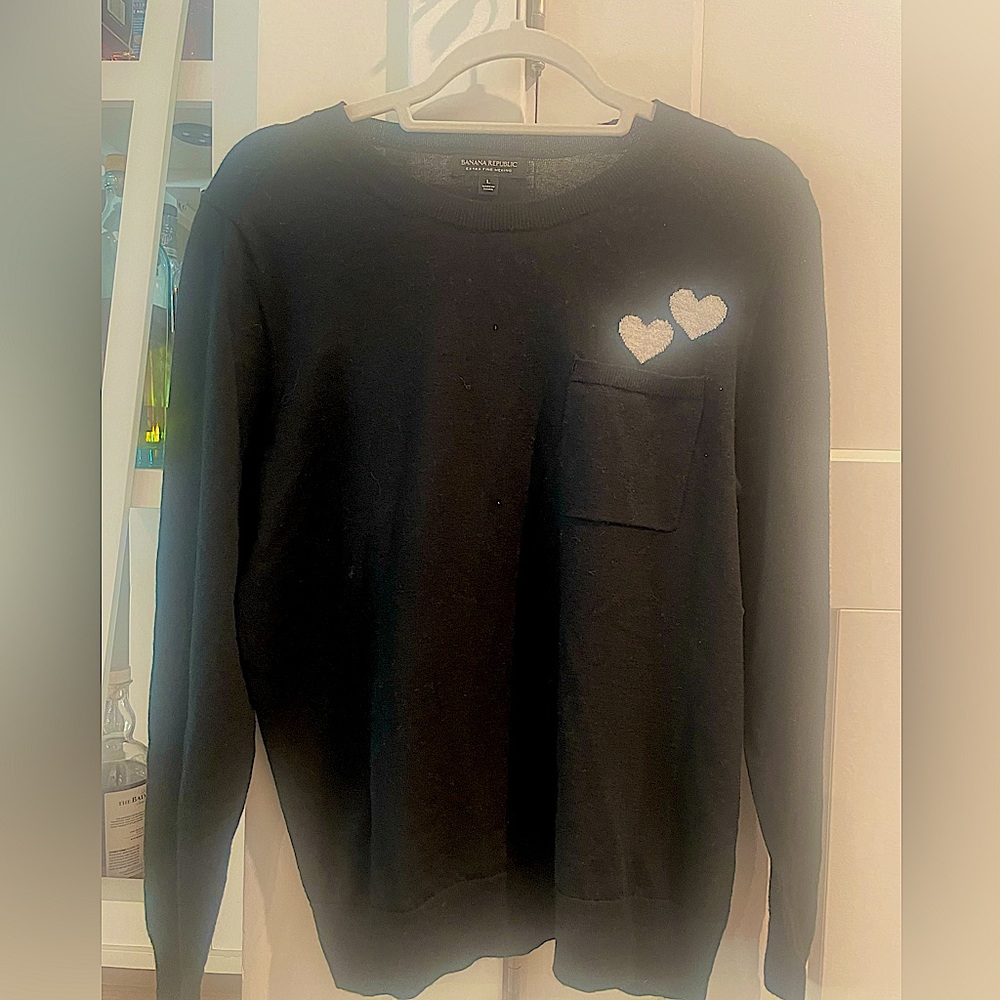 Banana Republic Heart Sweater